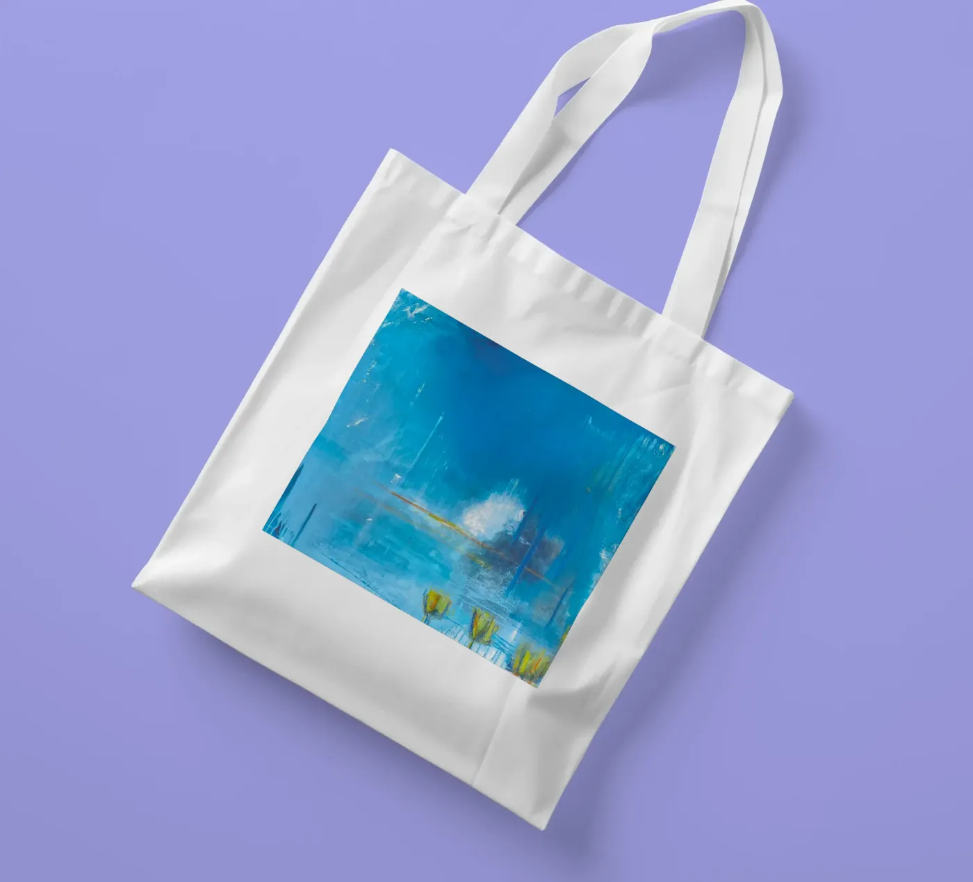 falling cloud Jutebeutel von MissVeroonica