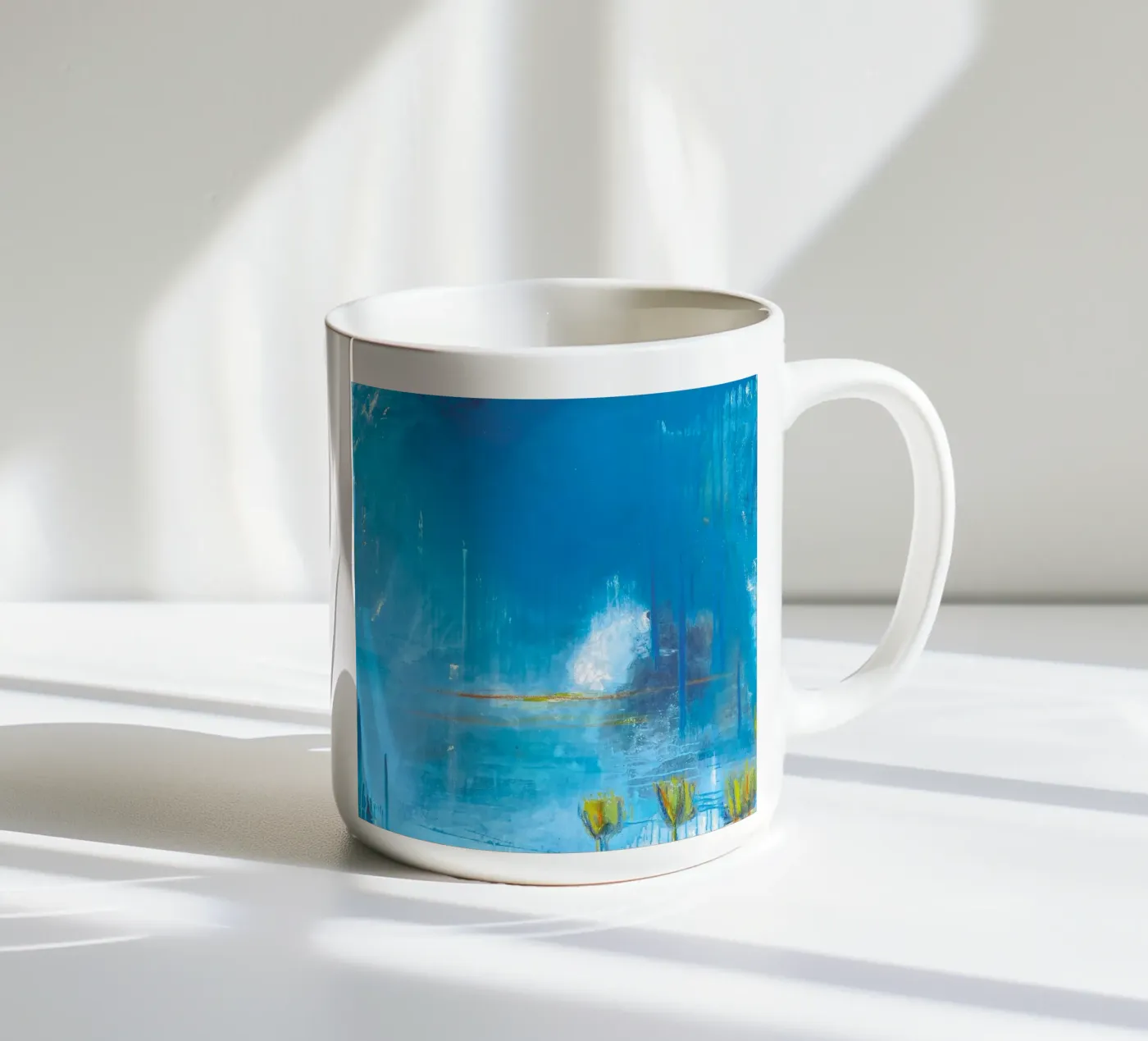 falling cloud ceramic mug by MissVeroonica