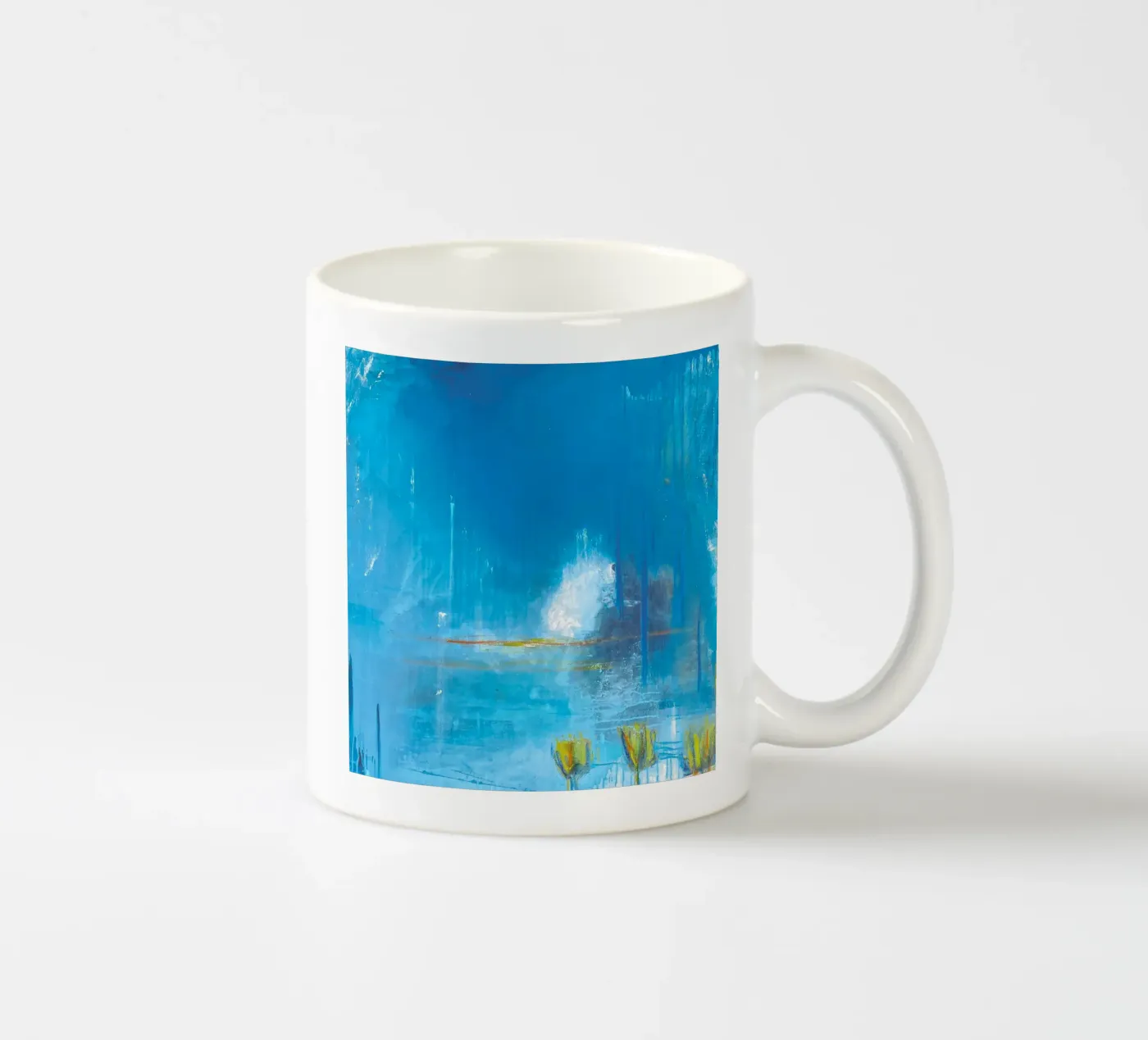 falling cloud ceramic mug by MissVeroonica