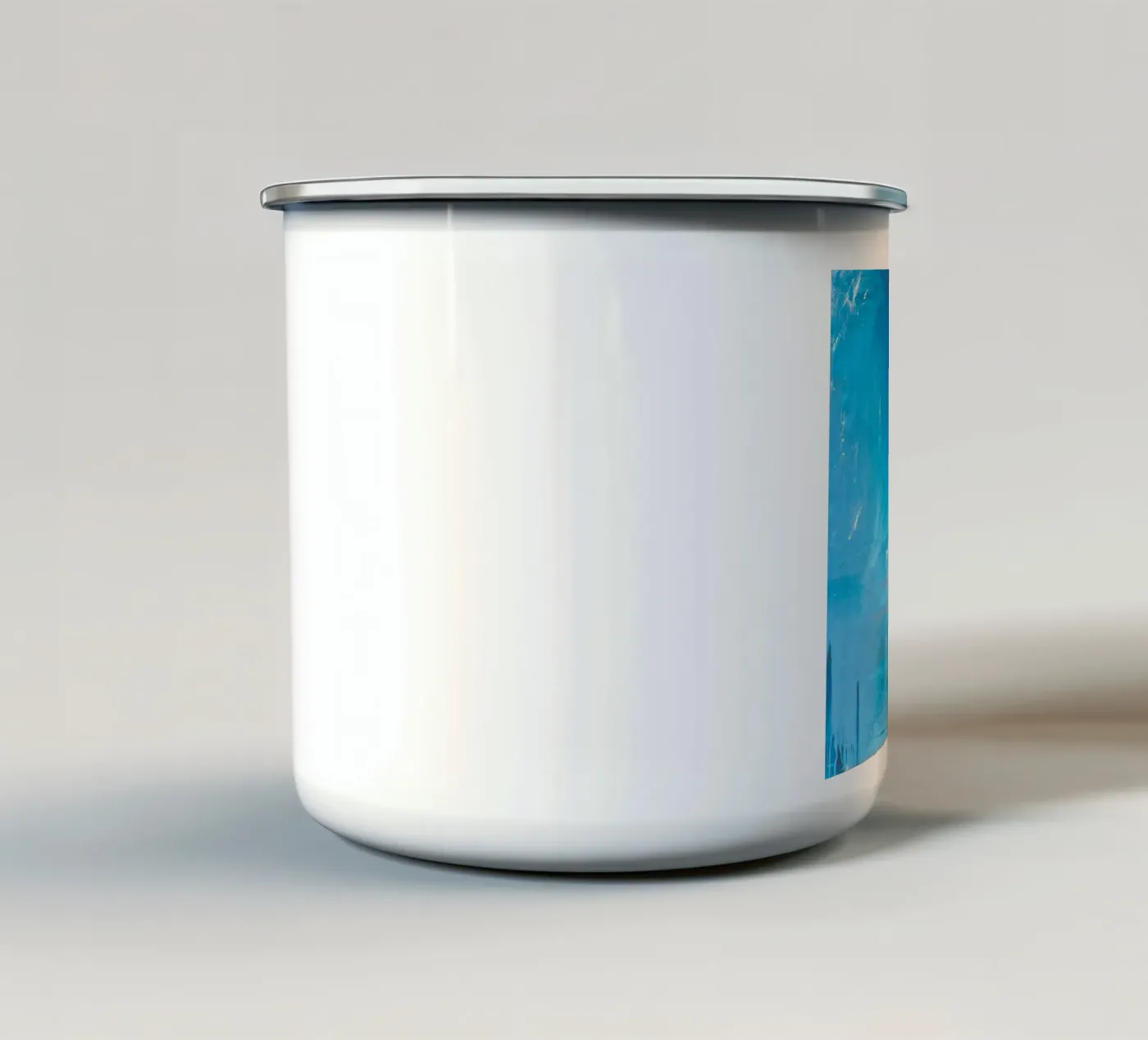 falling cloud enamel mug by MissVeroonica