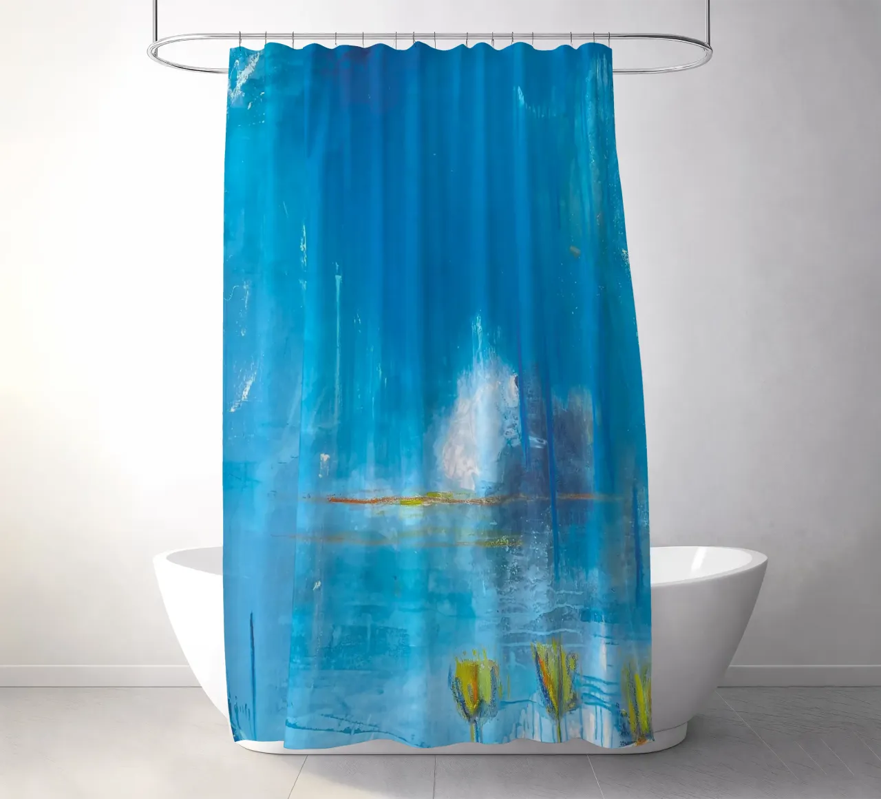 falling cloud Duschvorhang von MissVeroonica