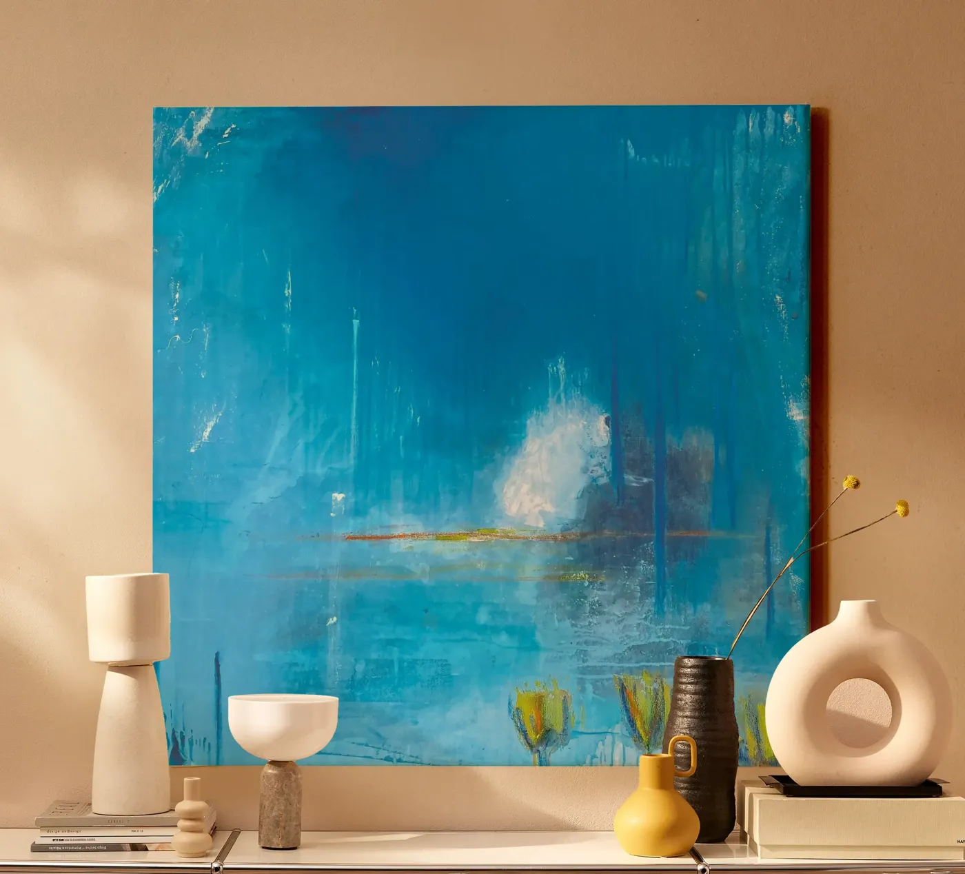 falling cloud canvas by MissVeroonica