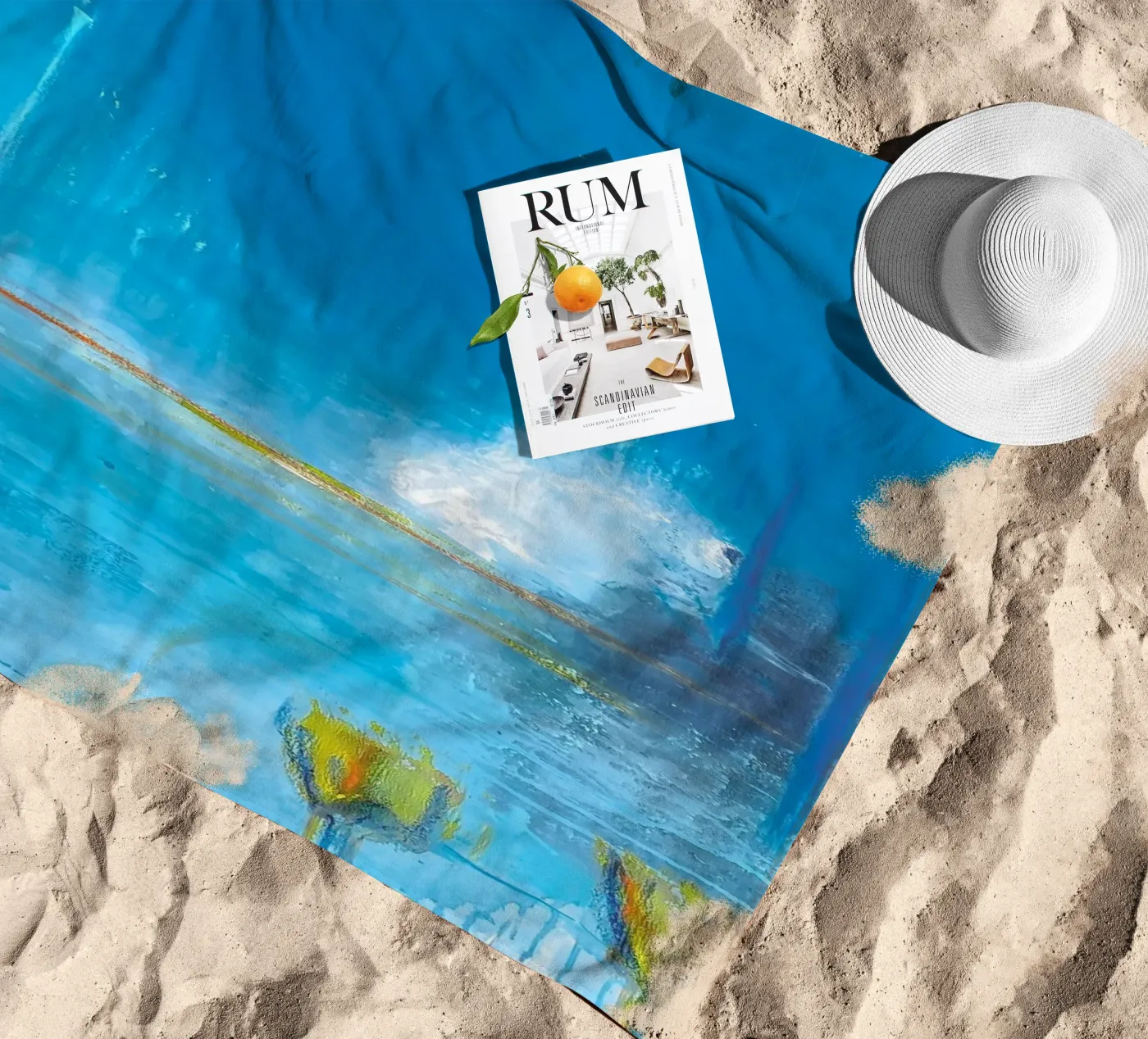falling cloud beach towel by MissVeroonica