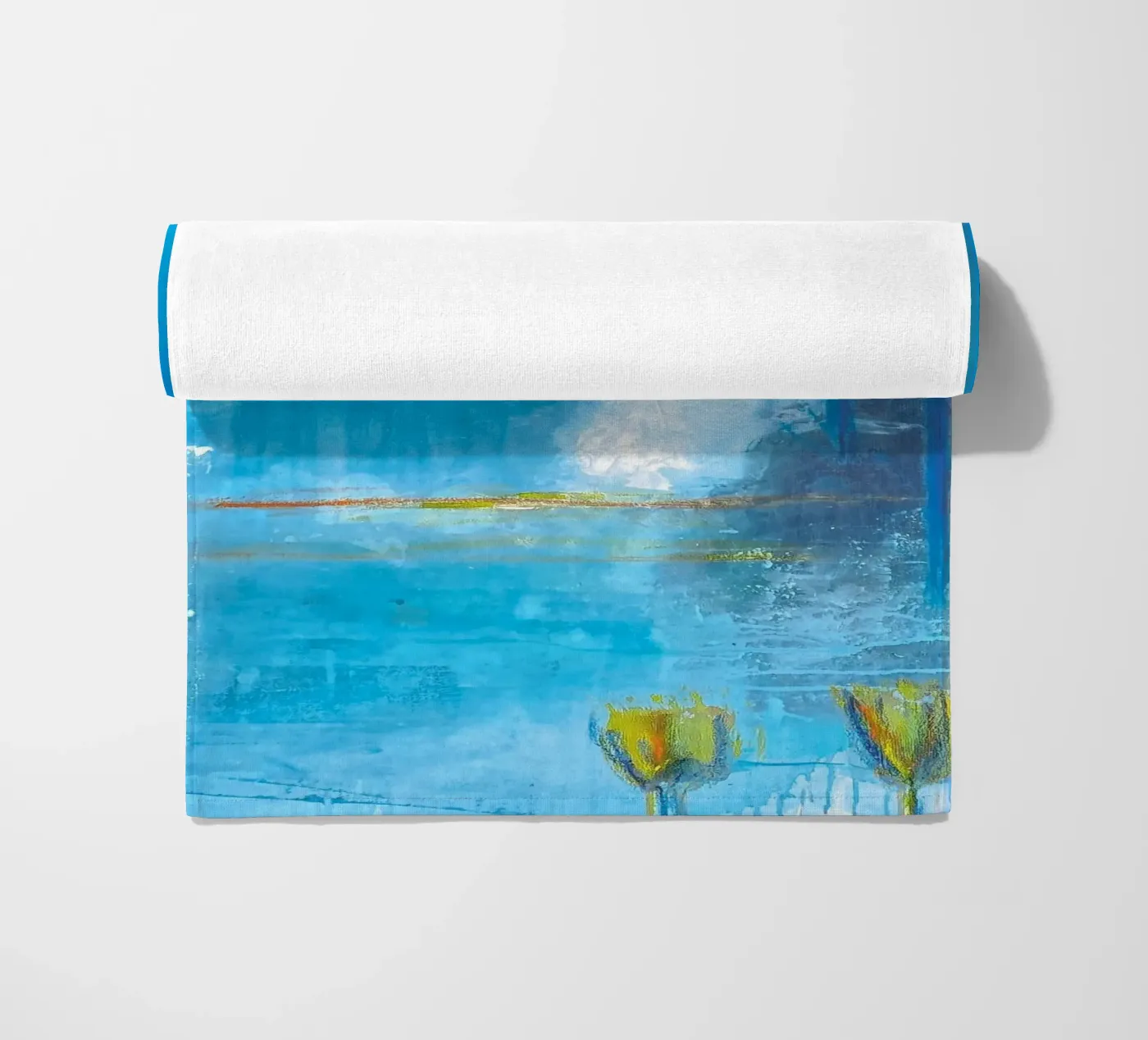falling cloud beach towel by MissVeroonica