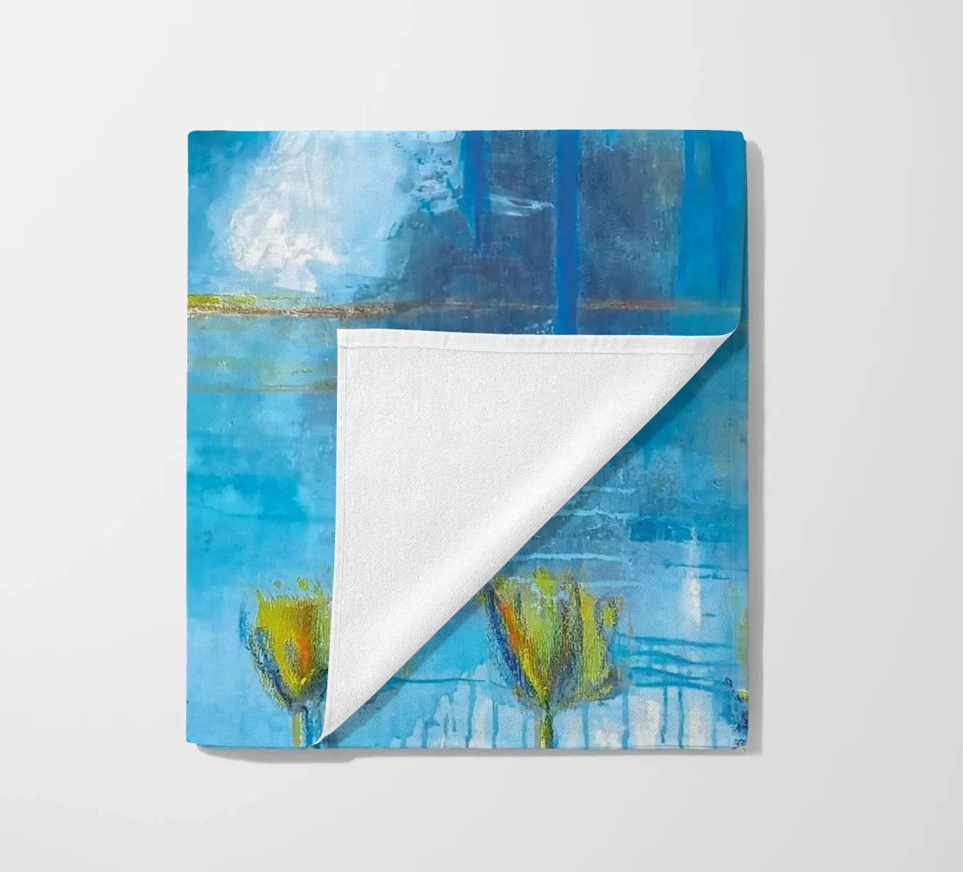falling cloud beach towel by MissVeroonica
