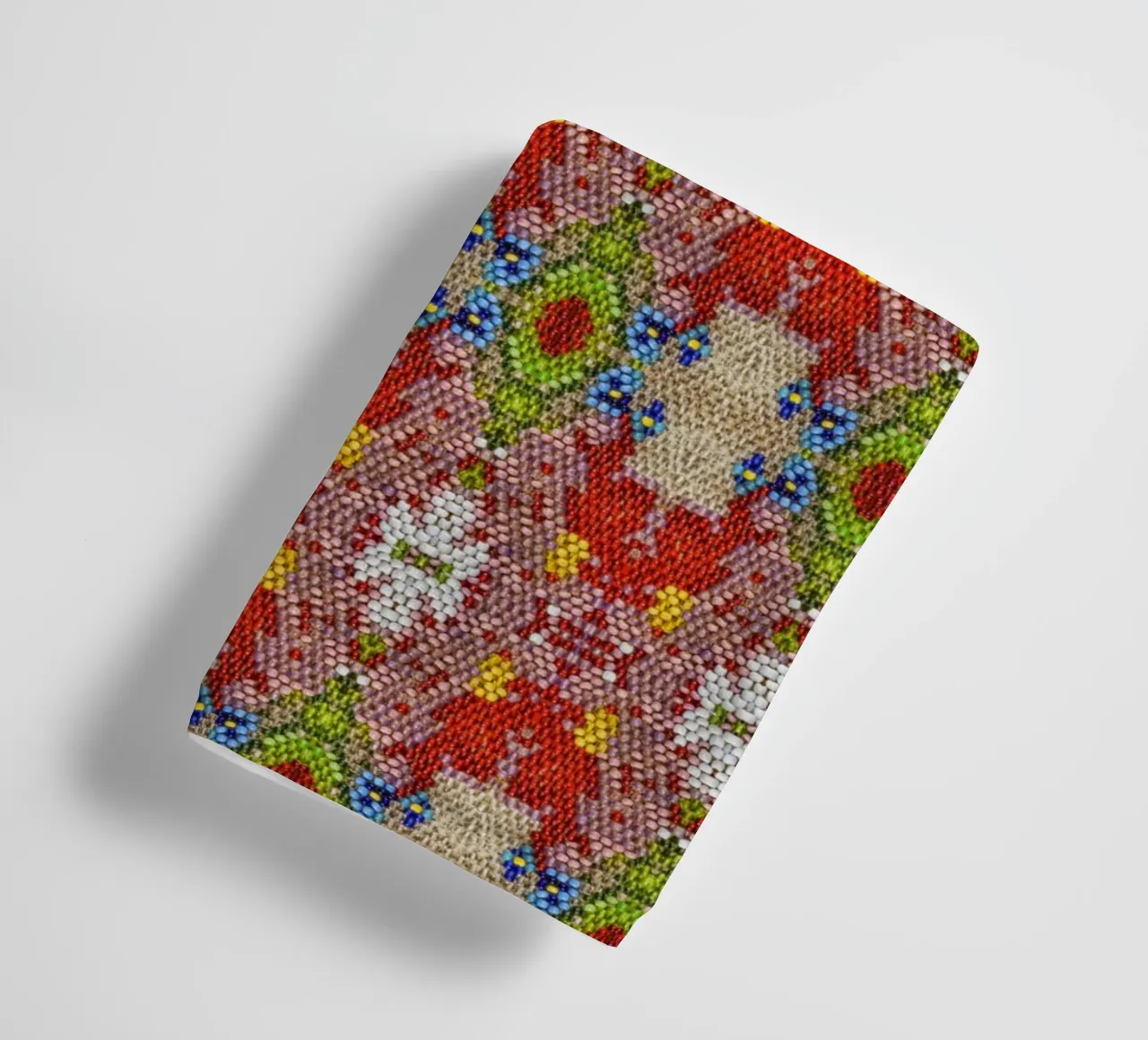 A Dance of Light and - Mosaic Pattern with Glass Beads towel by Curious Collections by Marielle Leenders