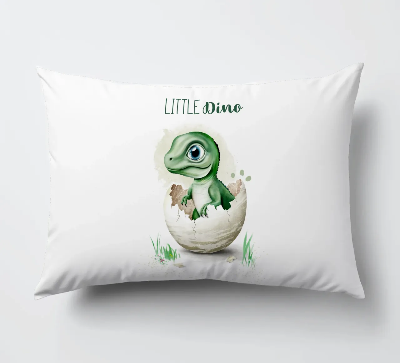Little Dino cuscino da Moonlit Illustrations