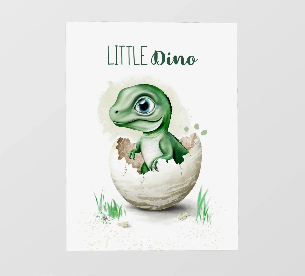 Little Dino pellicola backlit da Moonlit Illustrations