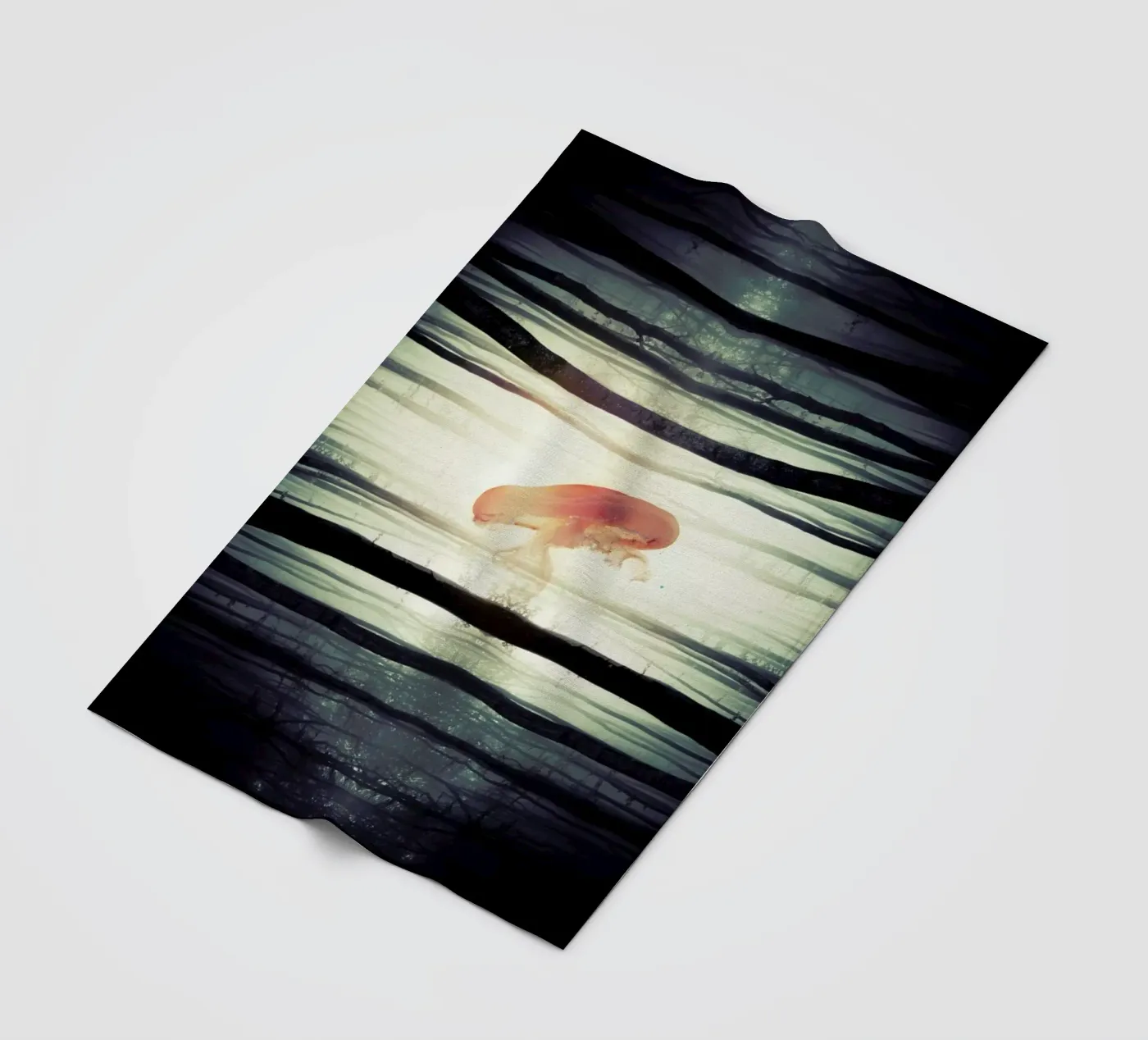 Glow Fleecedecke von Eugene Soloviev