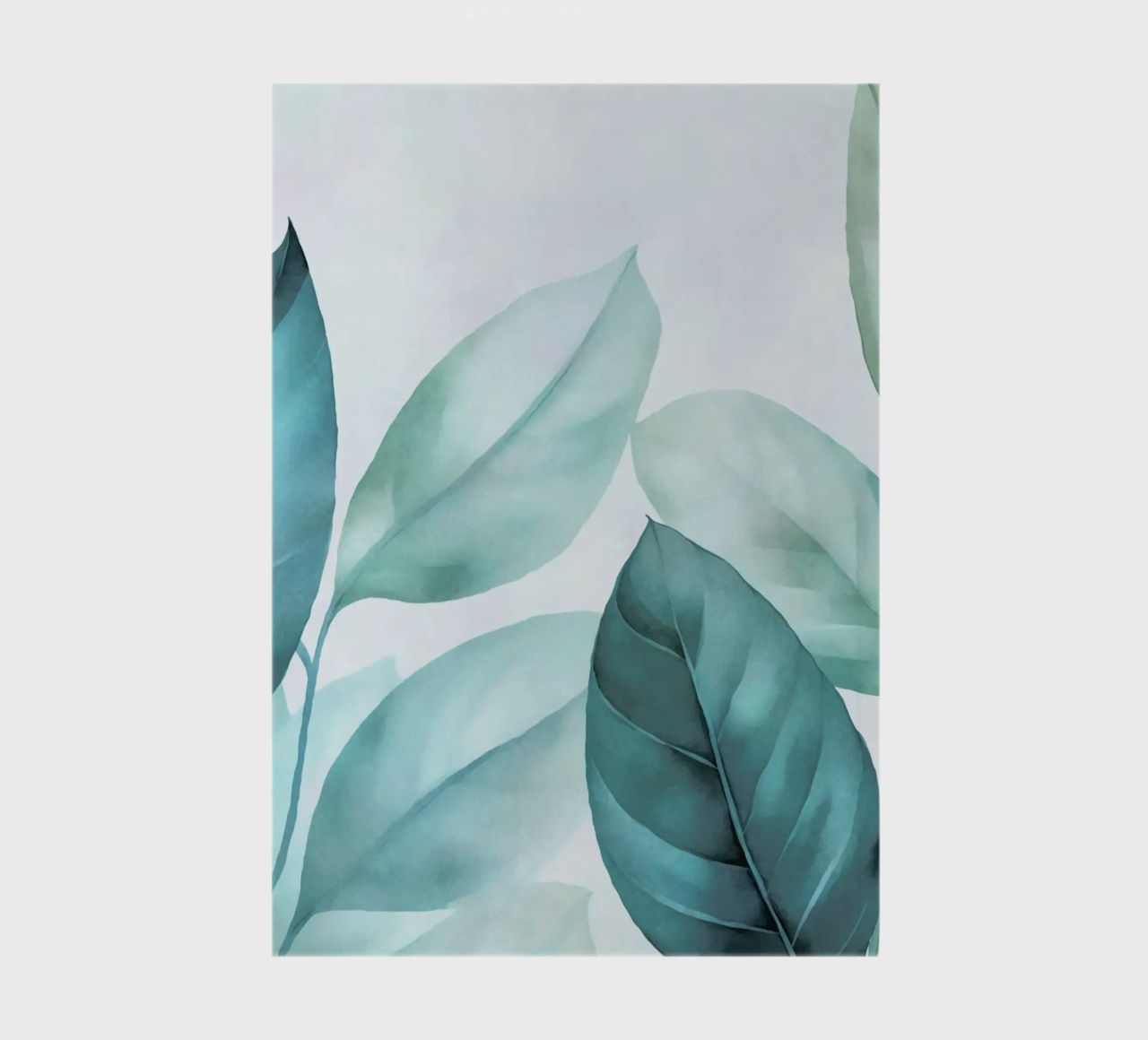 Calm Emerald Foliage notebook by Andrea Haase Modern Home