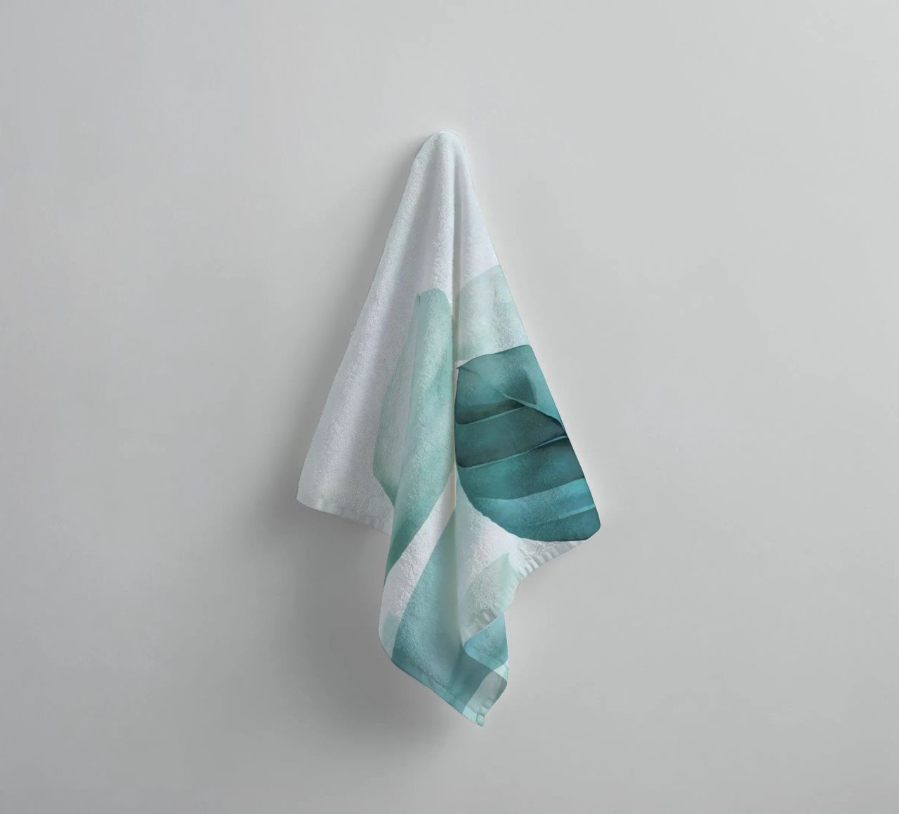 Calm Emerald Foliage towel by Andrea Haase Modern Home