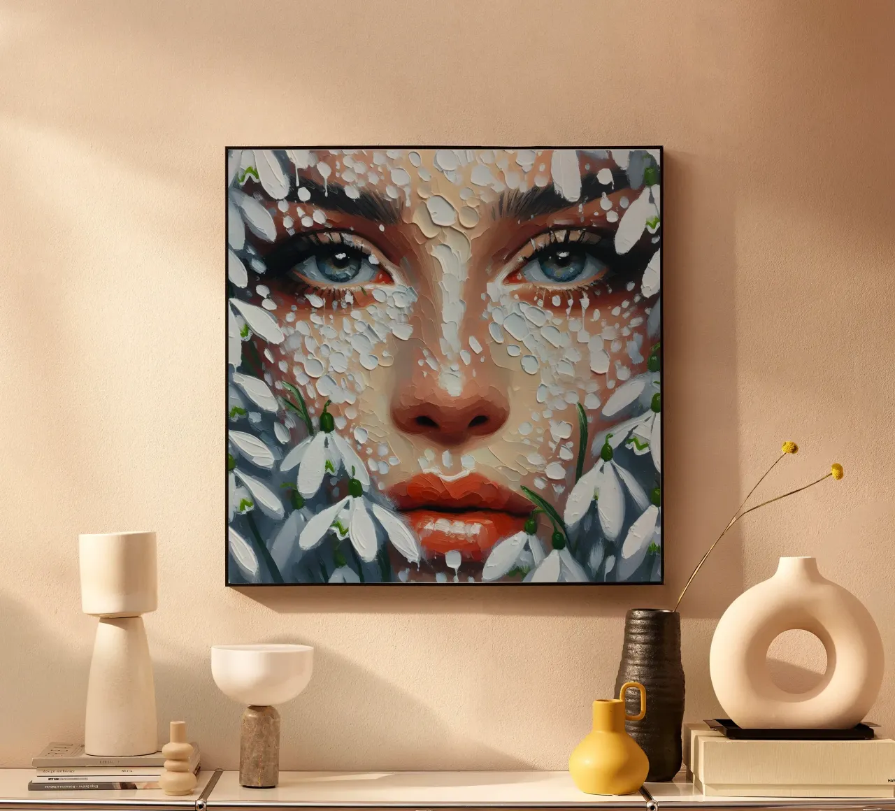 Bucaneve di Natale alluminio dibond da ARTOMATIC