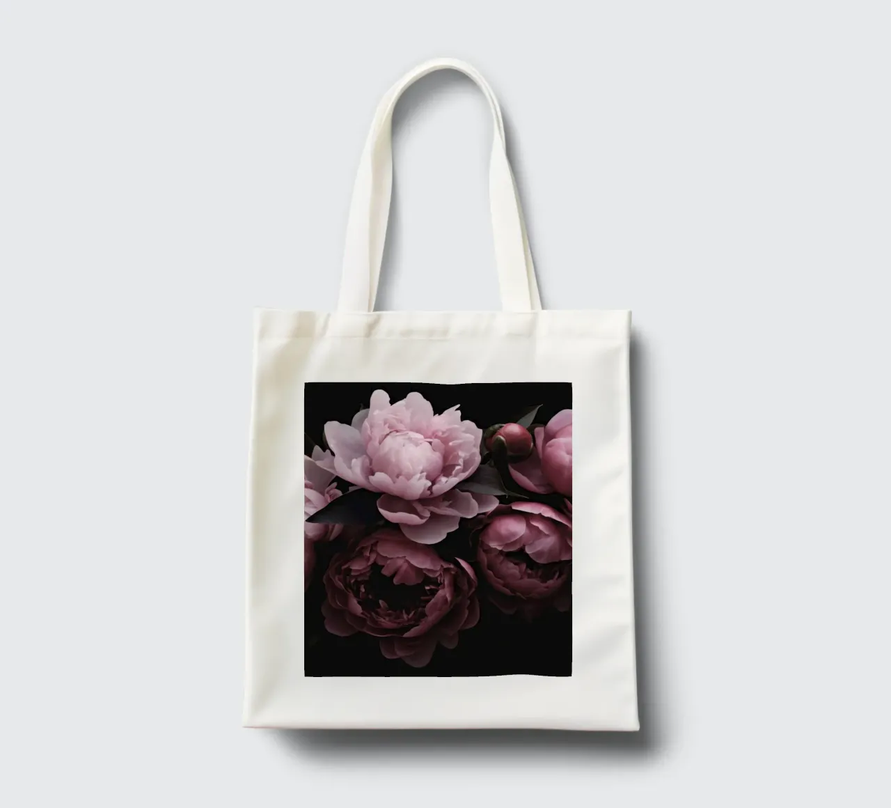 Opulent Peonie Flowers Moody Romantic Pastel Pink tote bag by Andrea Haase Floral Passion