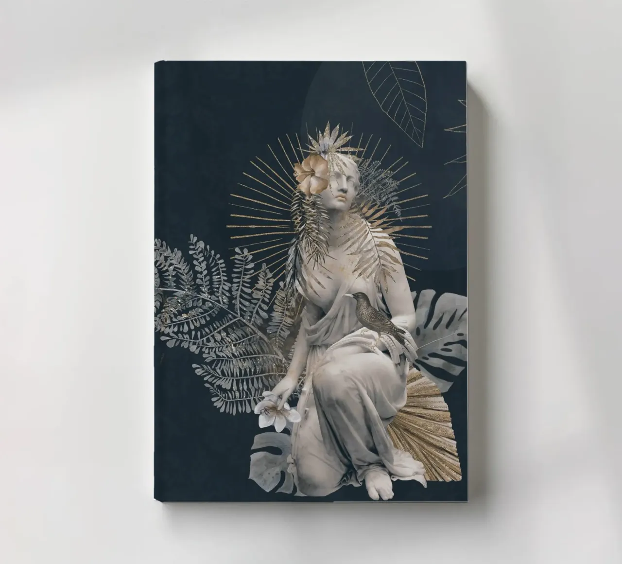 Graceful Strength - Tribute To Female Power notebook by Andrea Haase Vintage World