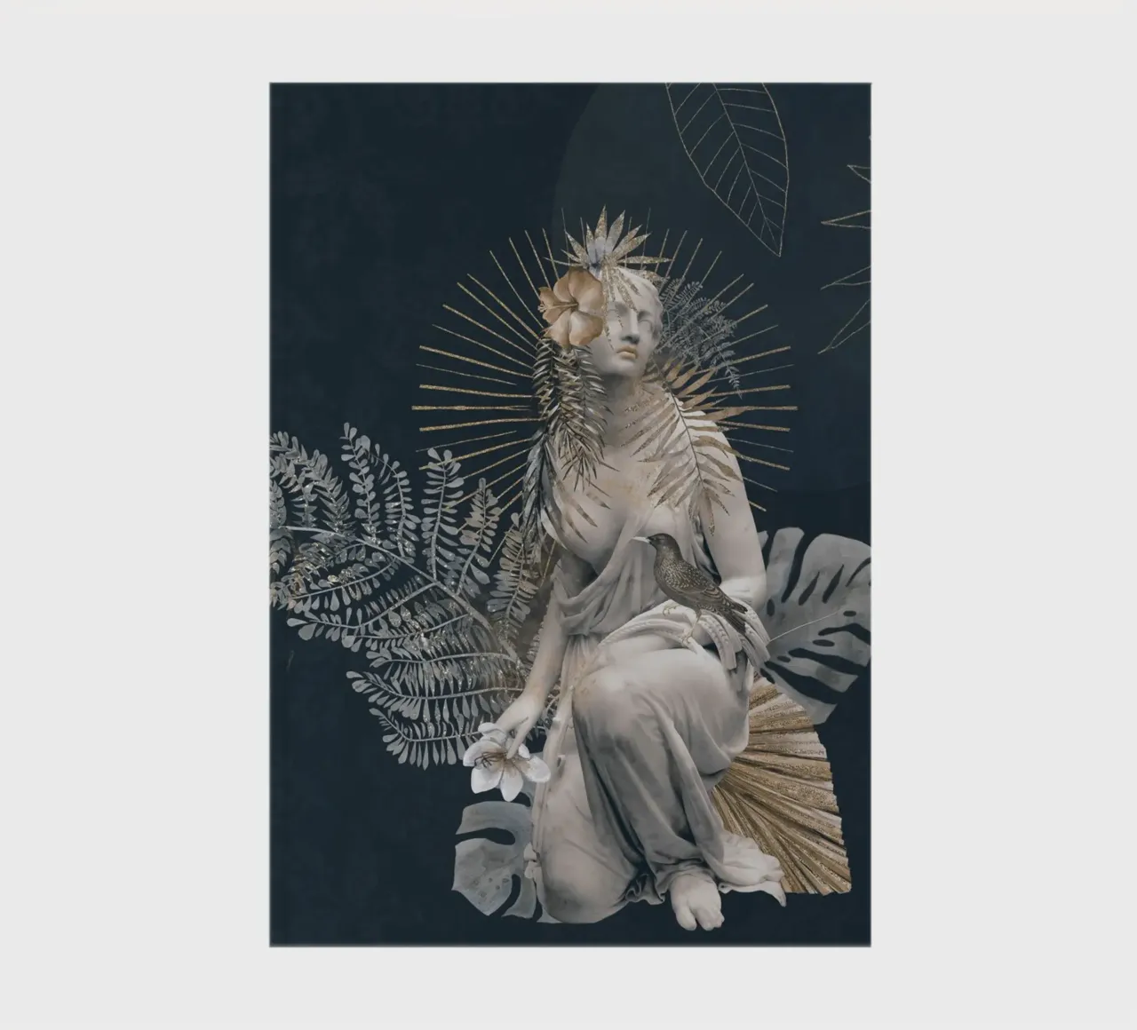 Graceful Strength - Tribute To Female Power notebook by Andrea Haase Vintage World