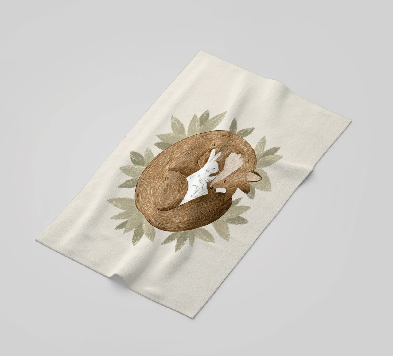 Anna Lunak - Fuchs und Hase telo mare da The Artcircle