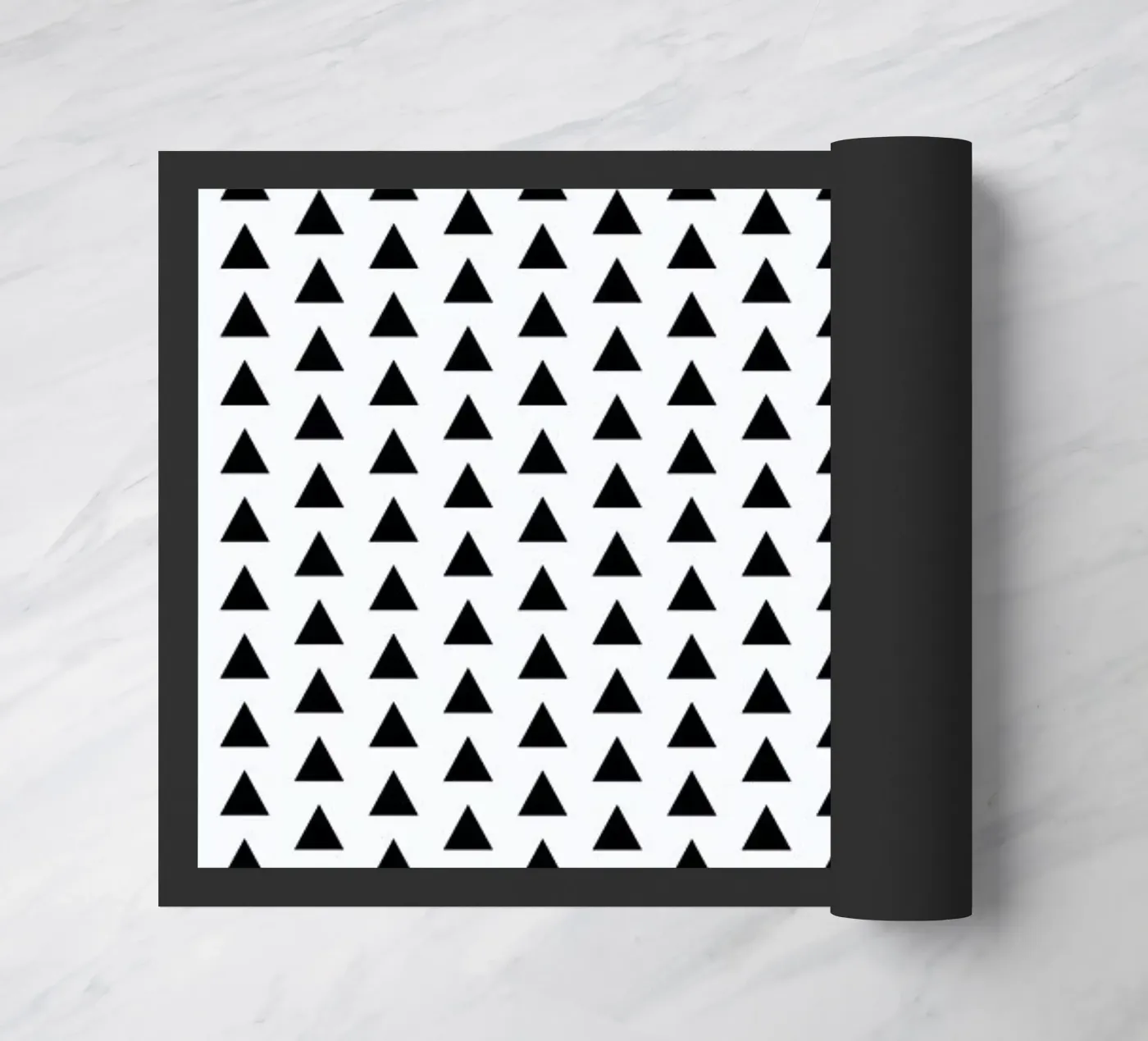 Black and White doormat by Charlotte Winter