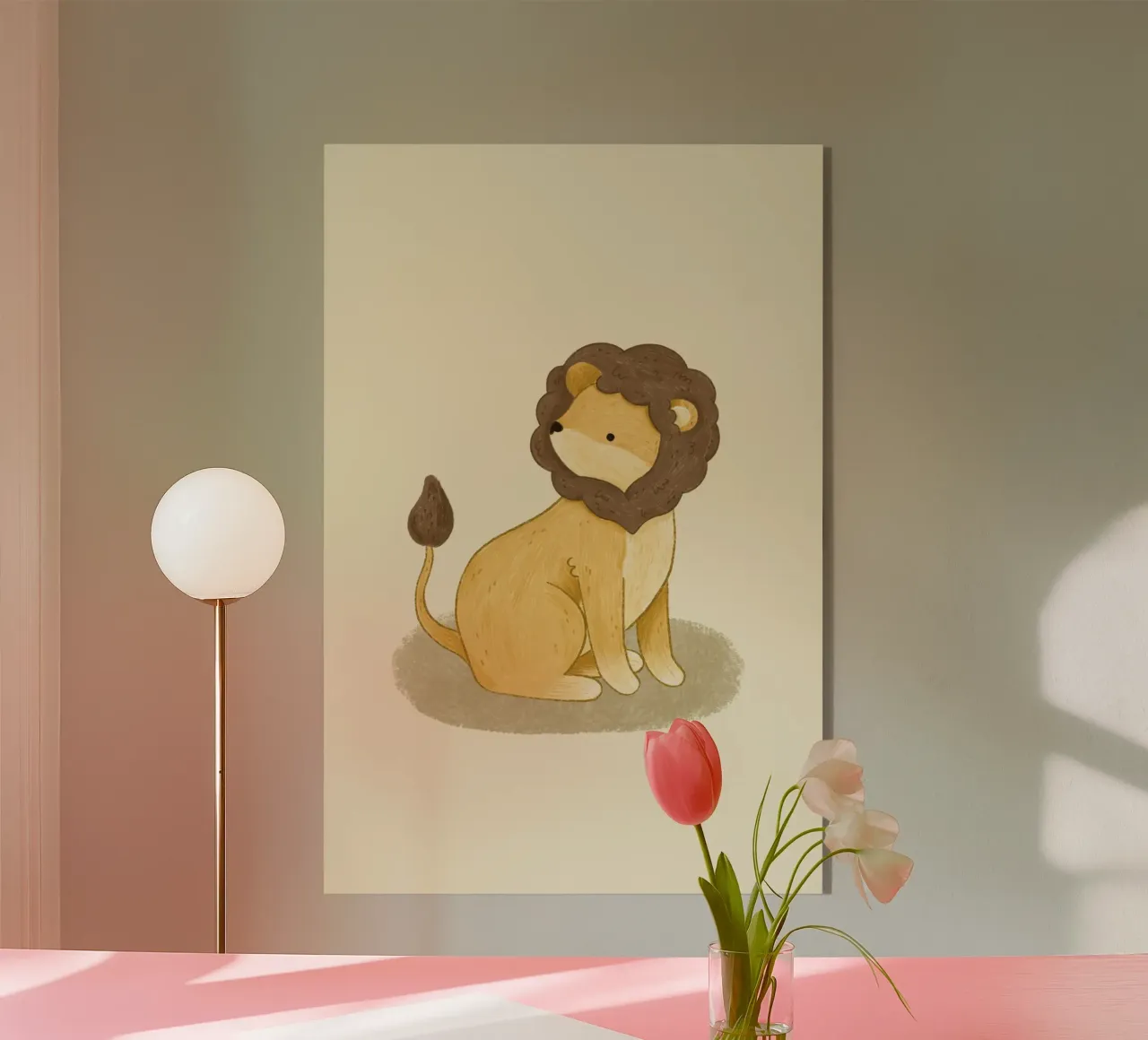 Anna Lunak - Löwe plexiglass da The Artcircle