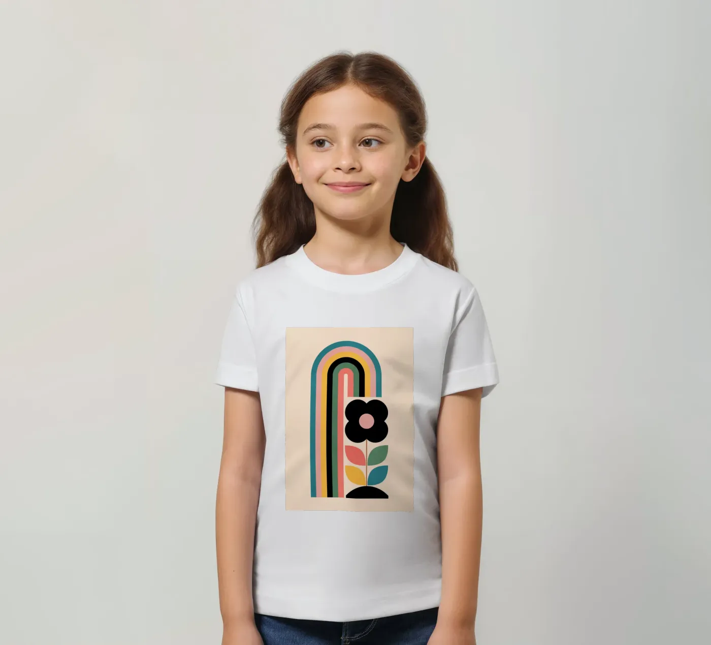 Arcobaleno t-shirt bambini da Gaite