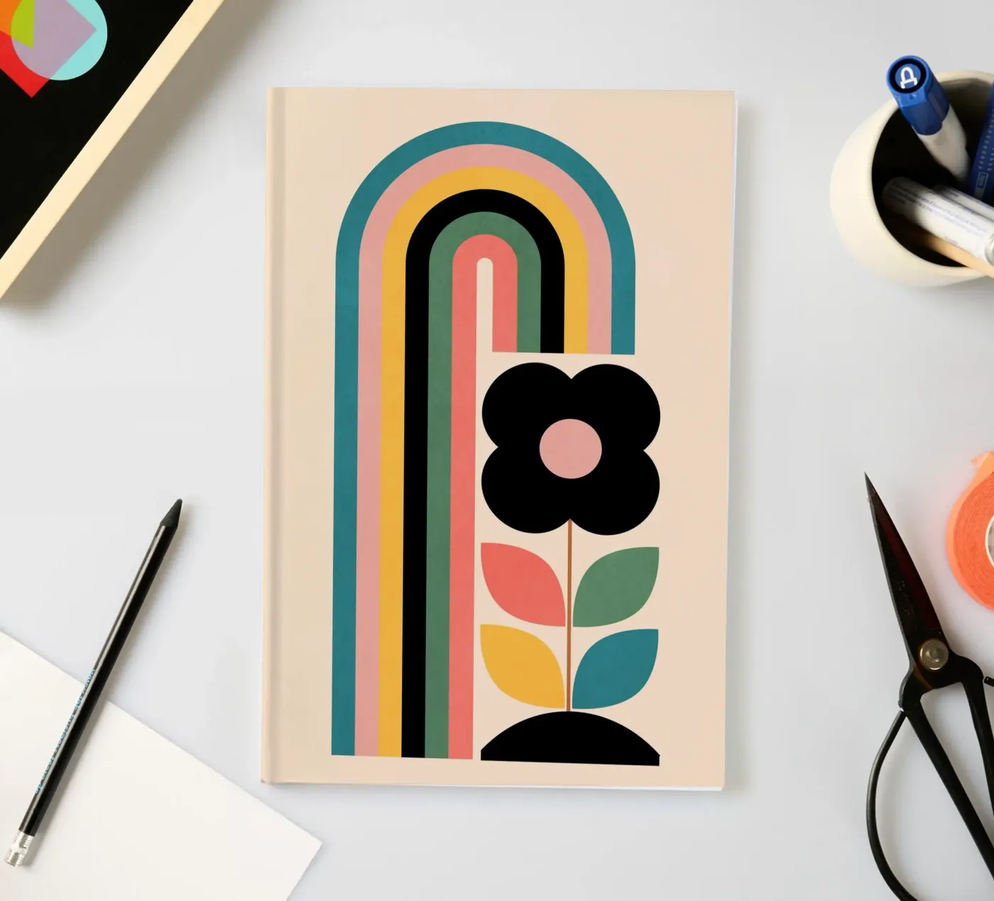 Rainbow notebook by Gaite