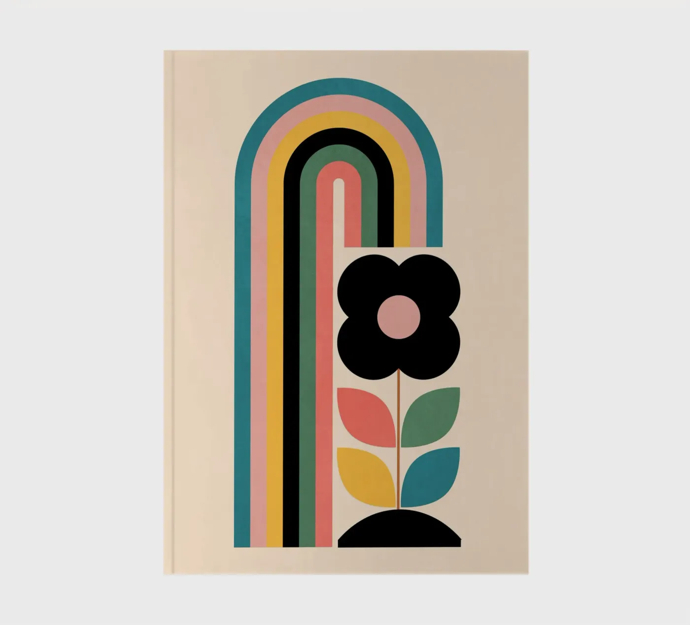 Rainbow notebook by Gaite