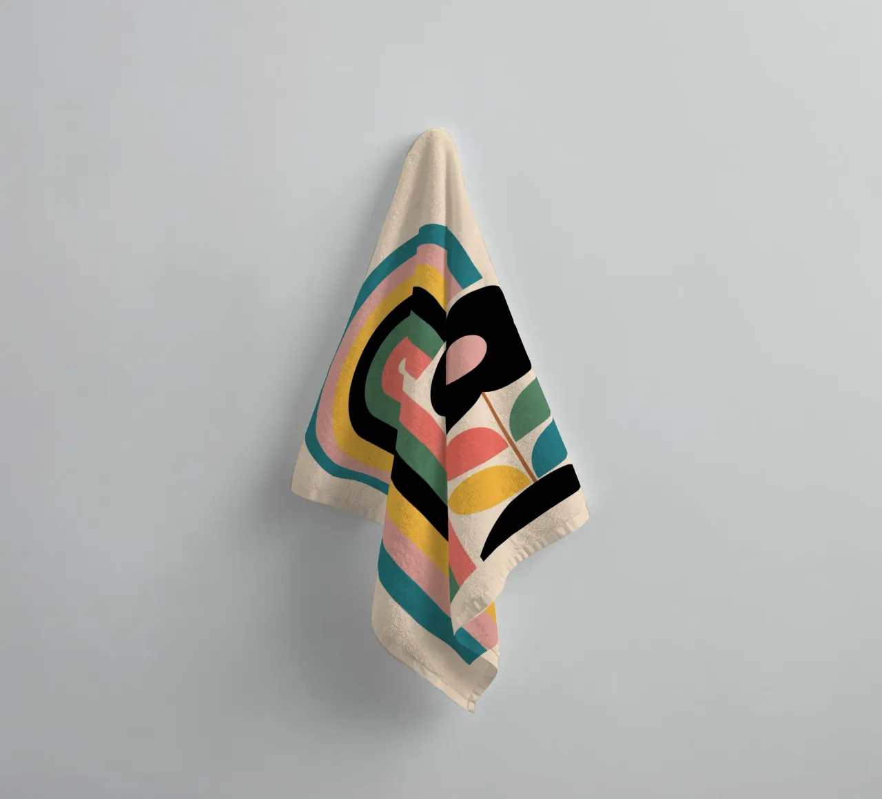 Rainbow towel by Gaite