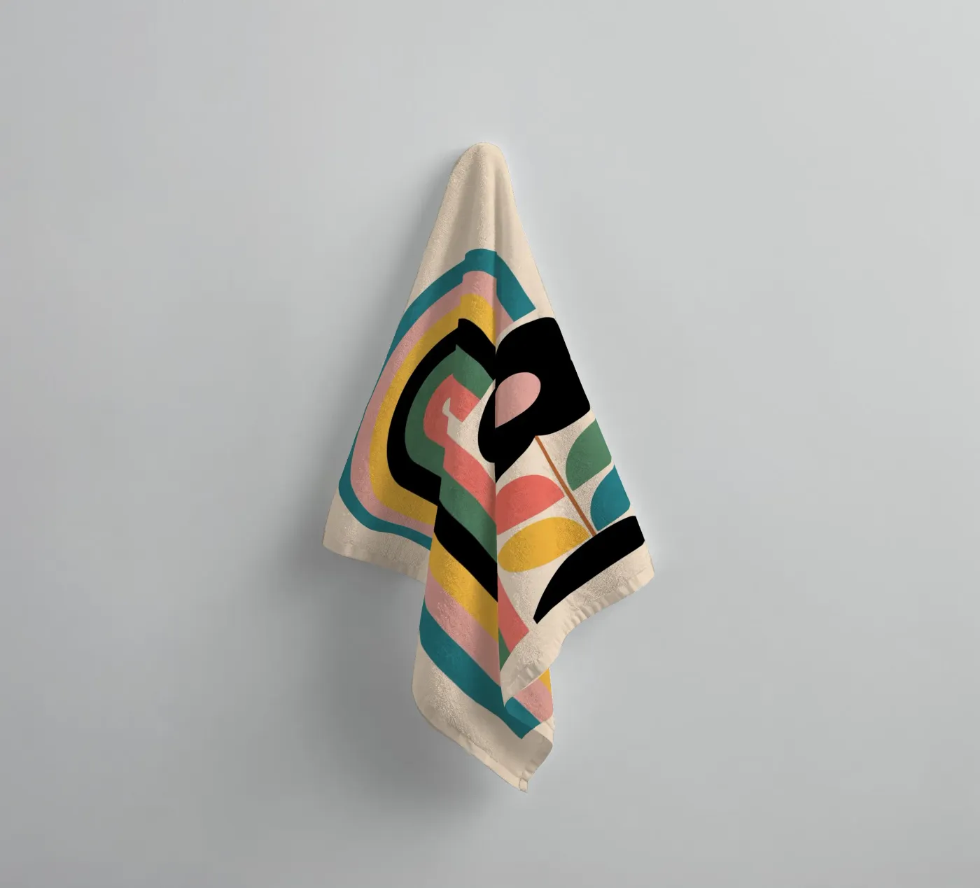 Rainbow towel by Gaite