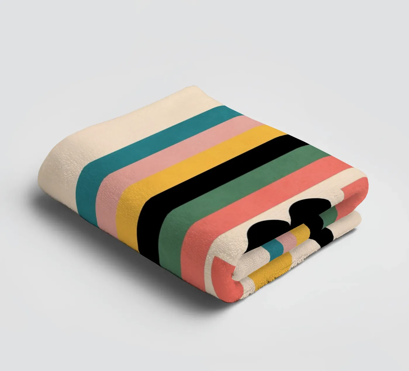 Rainbow towel by Gaite