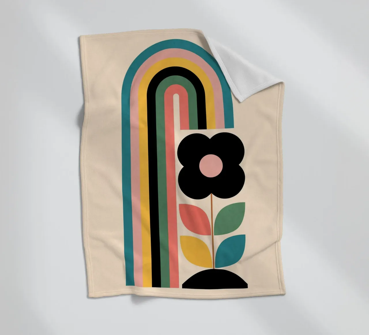 Regenboog fleecedeken van Gaite