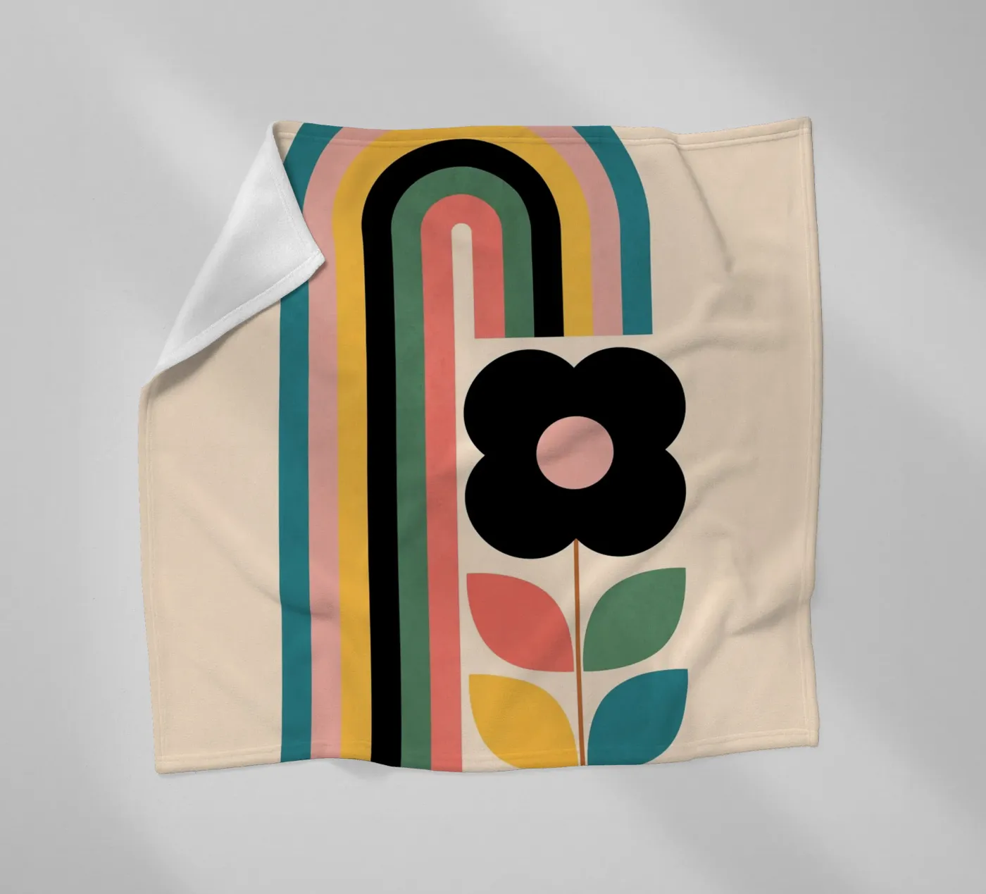 Regenboog fleecedeken van Gaite