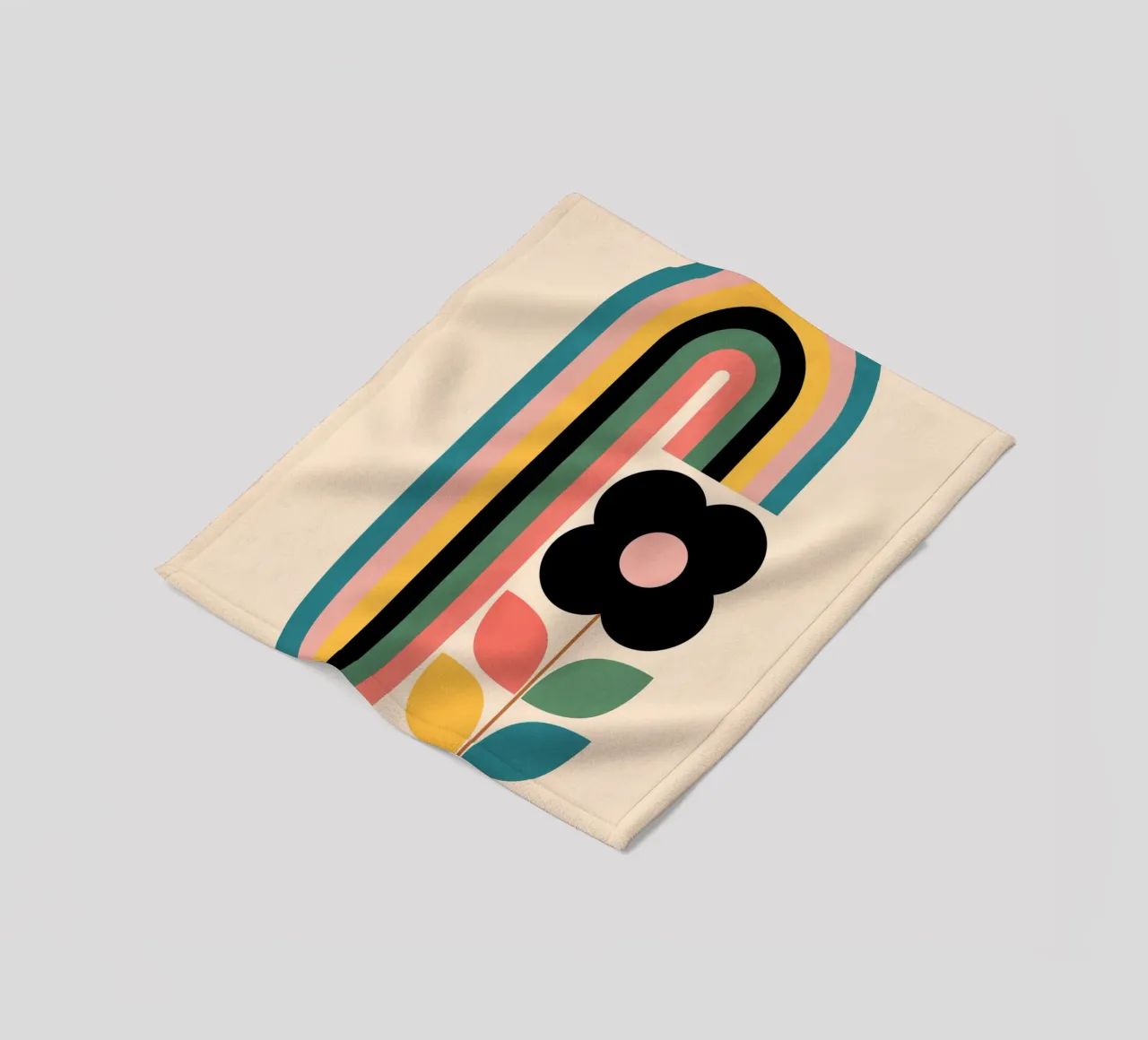 Regenboog fleecedeken van Gaite