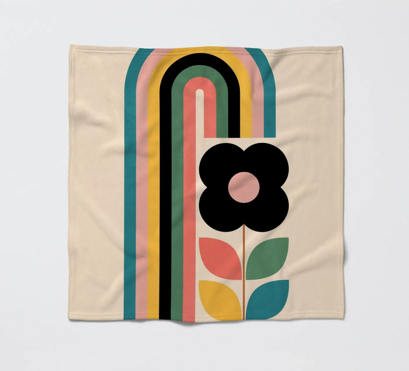 Regenboog fleecedeken van Gaite