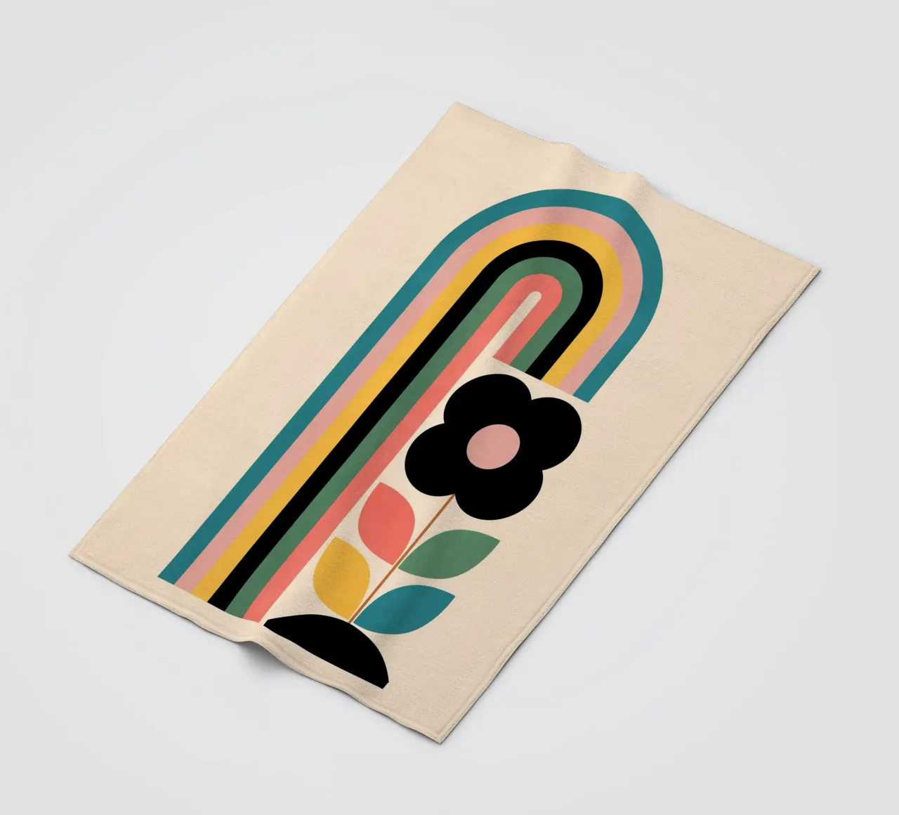 Regenboog fleecedeken van Gaite