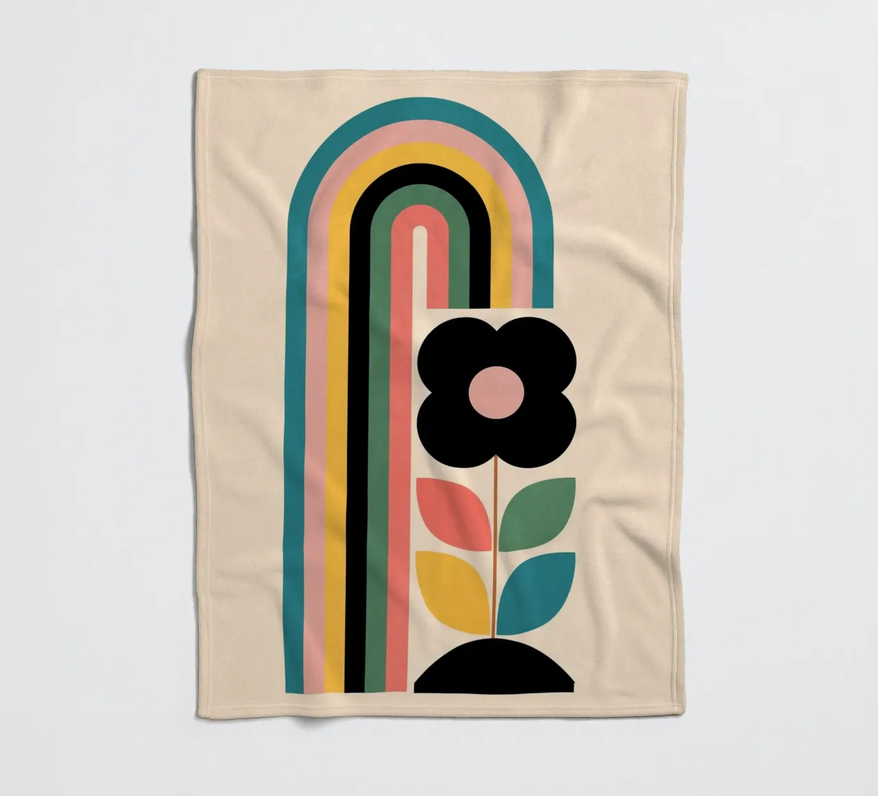 Regenboog fleecedeken van Gaite