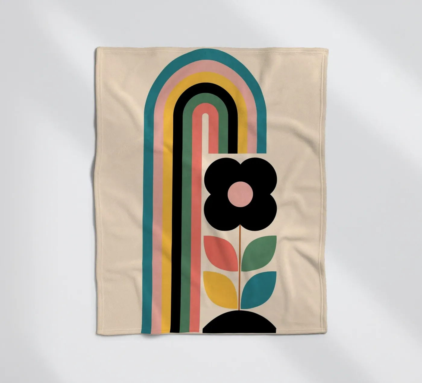 Regenboog fleecedeken van Gaite
