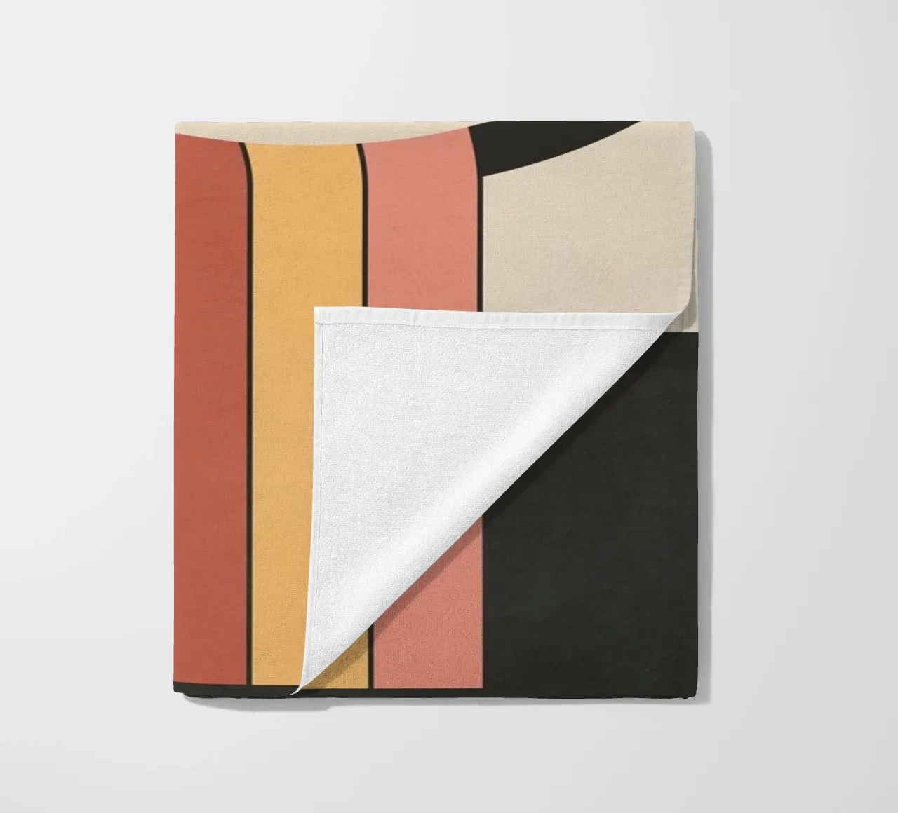 Geometric Abstraction 60 beach towel by Gaite