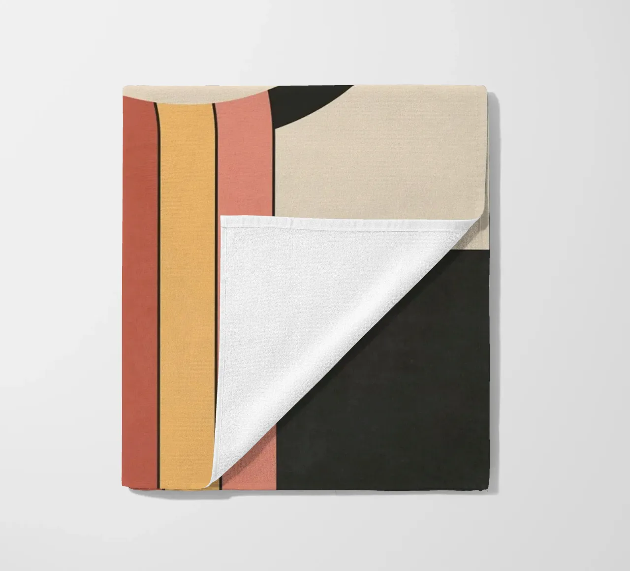 Geometric Abstraction 60 beach towel by Gaite