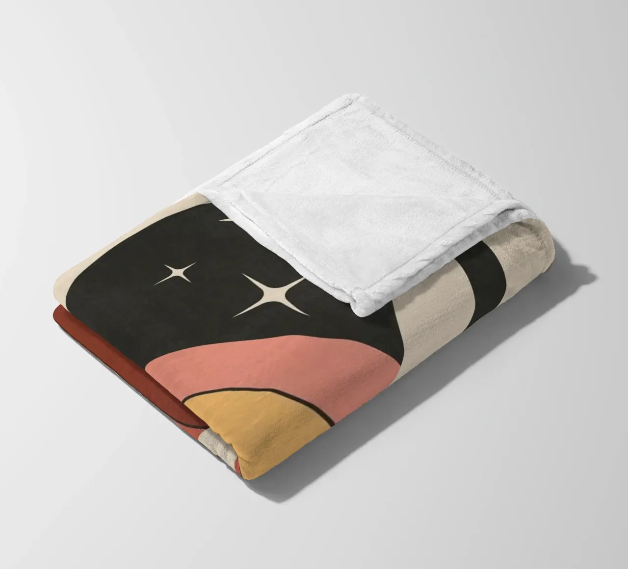 Abstraction géométrique 60 plaid polaire de Gaite