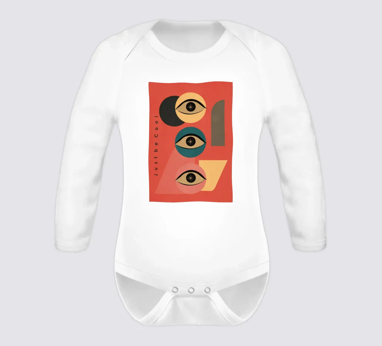 Einfach cool sein 2 Langarm Babybody von Gaite
