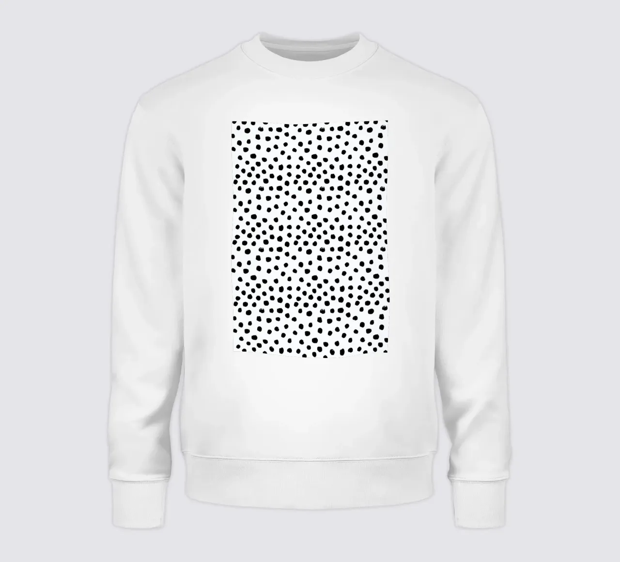 Dots Black And White felpa da Charlotte Winter