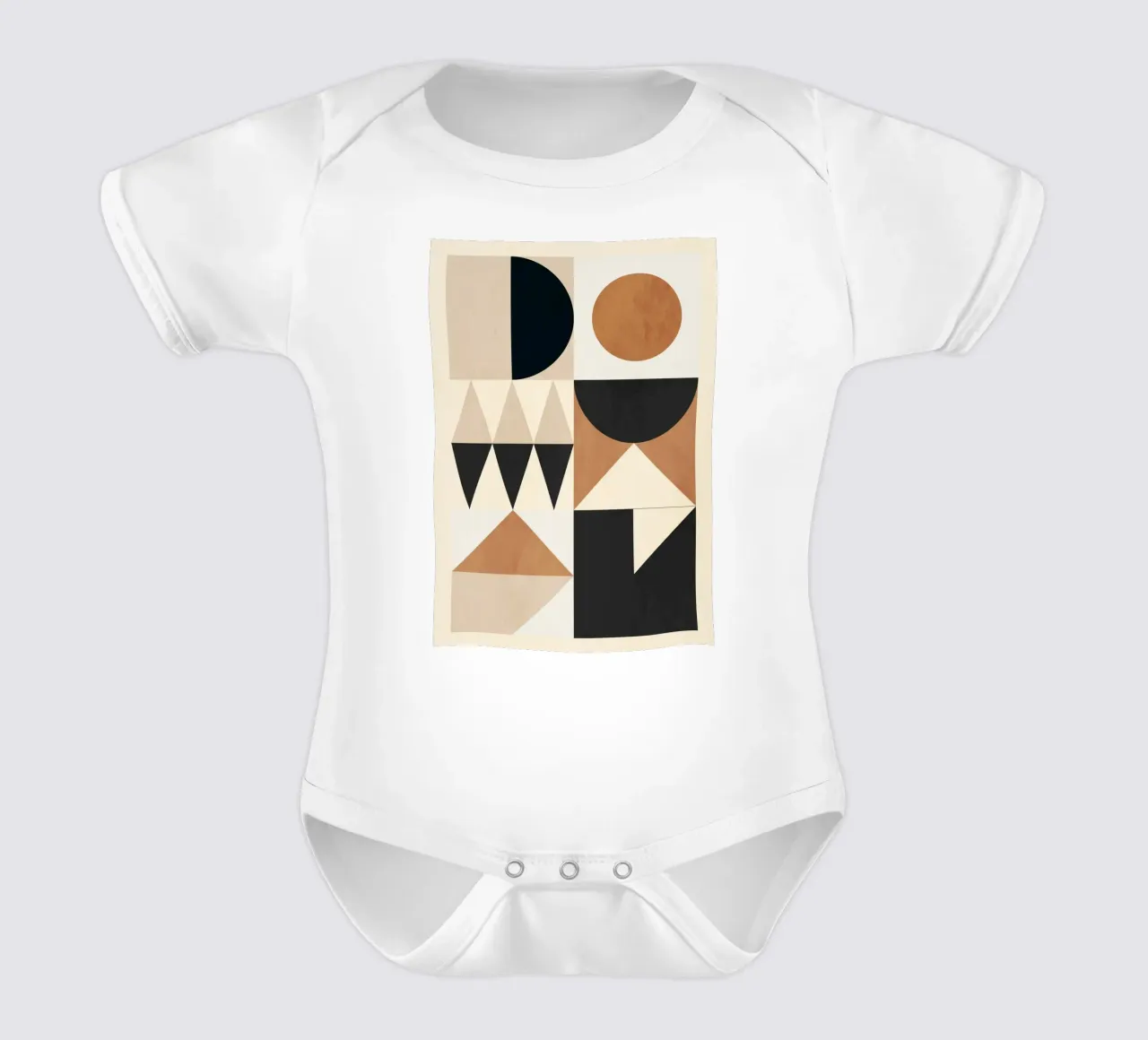 Forme geometriche 252 body neonato maniche corte da Gaite