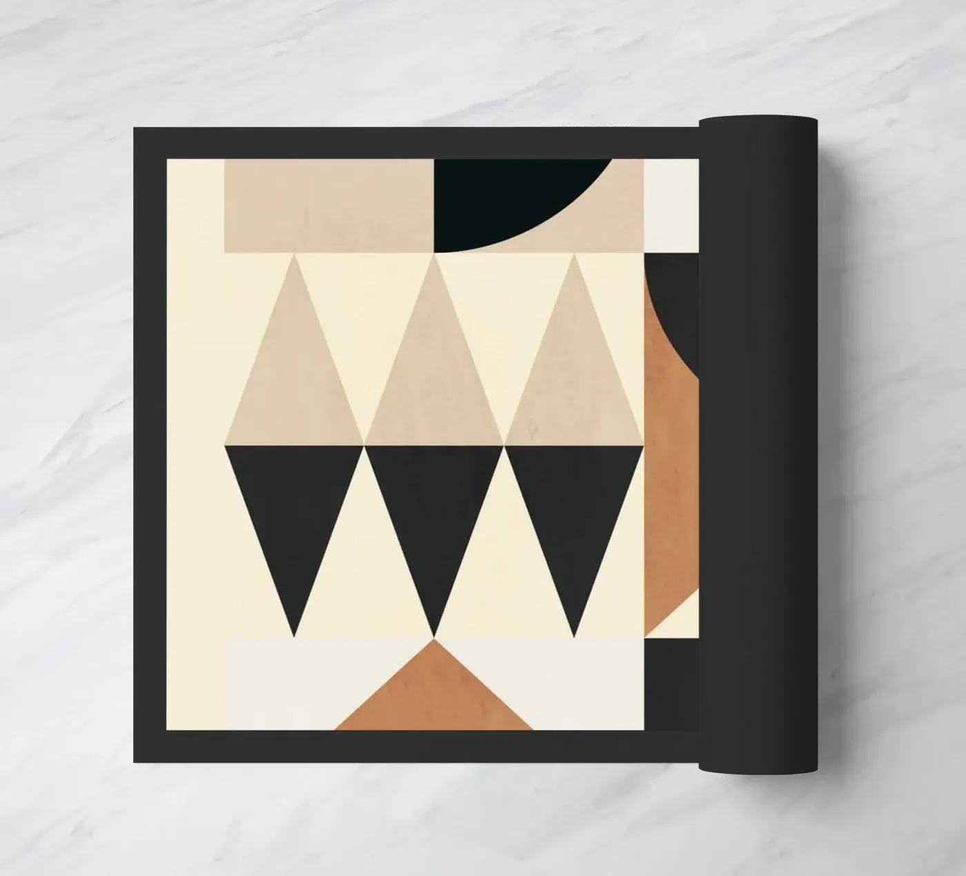 Geometric Shapes 252 doormat by Gaite