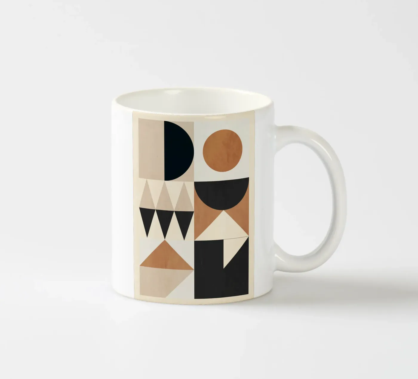 Geometric Shapes 252 ceramic mug by Gaite
