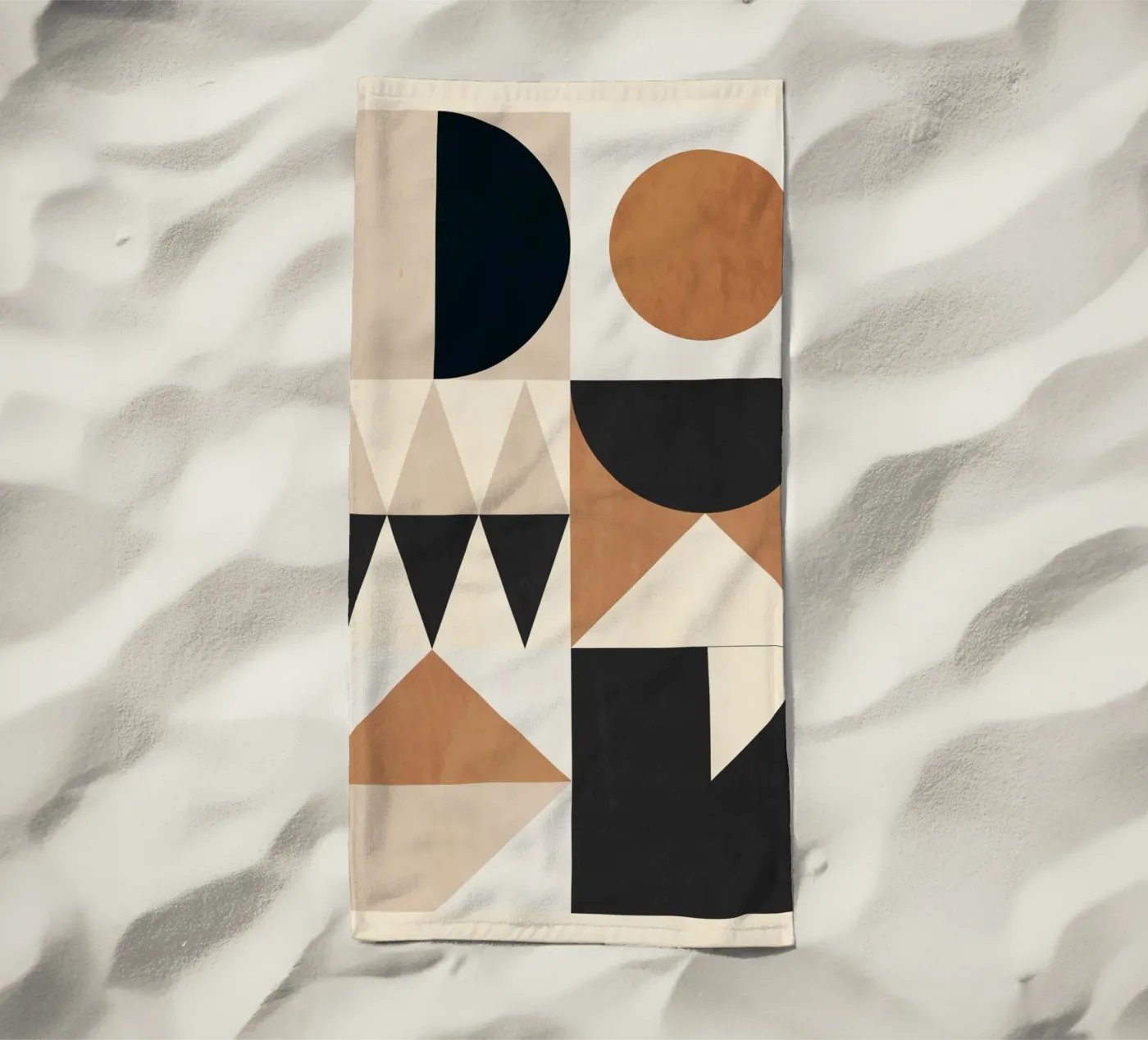 Geometric Shapes 252 beach towel by Gaite