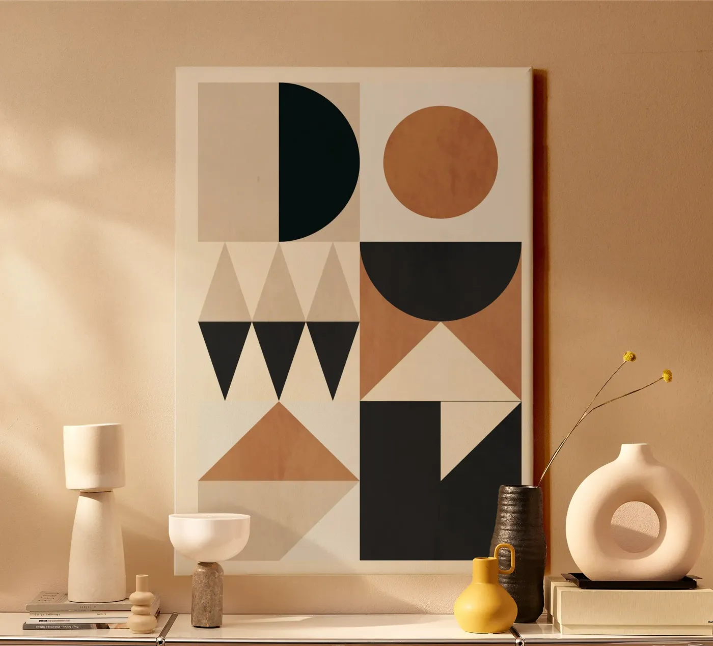Geometric Shapes 252 canvas by Gaite