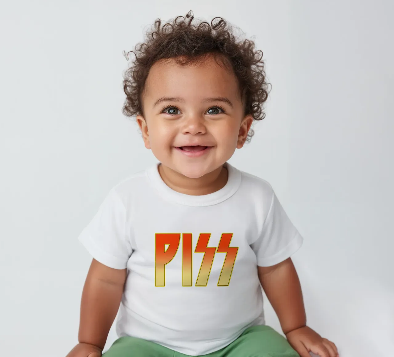 Design per tshirt divertente maglietta neonato da theganduls