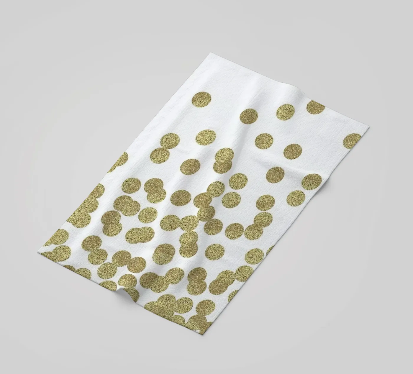 Gold Glitter telo mare da Charlotte Winter