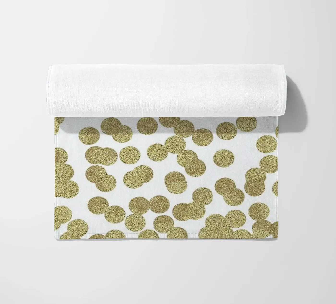 Gold Glitter telo mare da Charlotte Winter