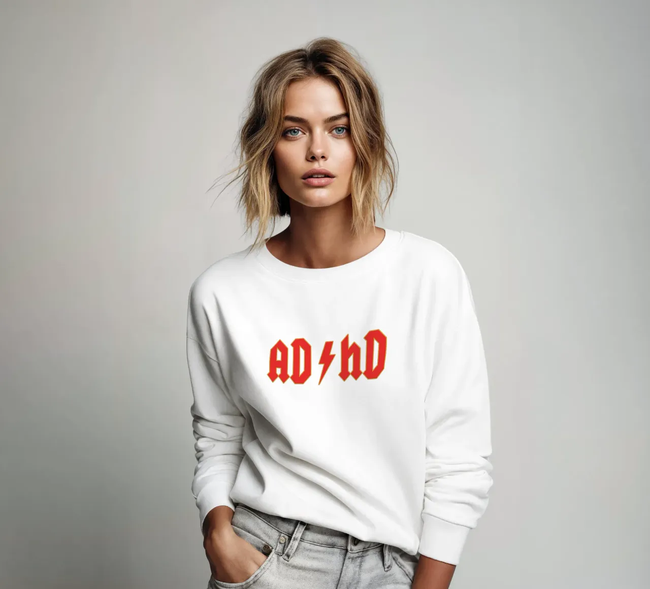 Design divertente ADHD felpa da theganduls