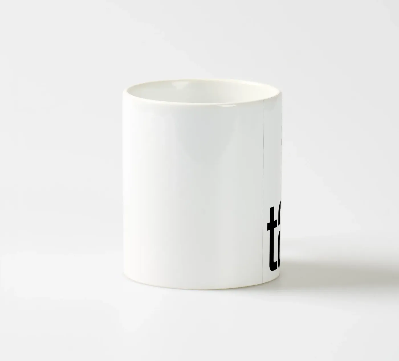 Tach ceramic mug by BAINAI QUOTES